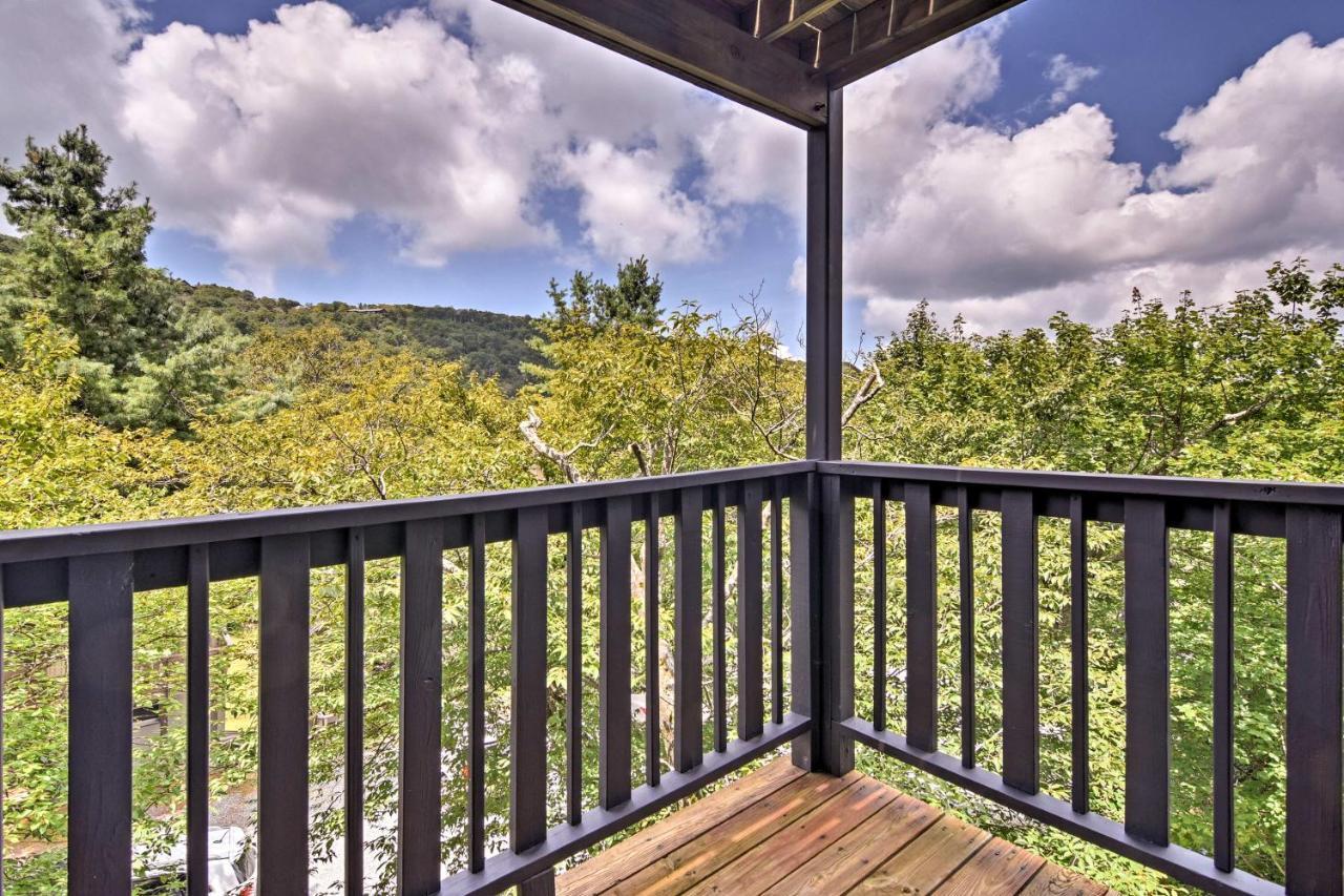 Beech Mountain Condo With Balcony, Walk To Resort! Esterno foto