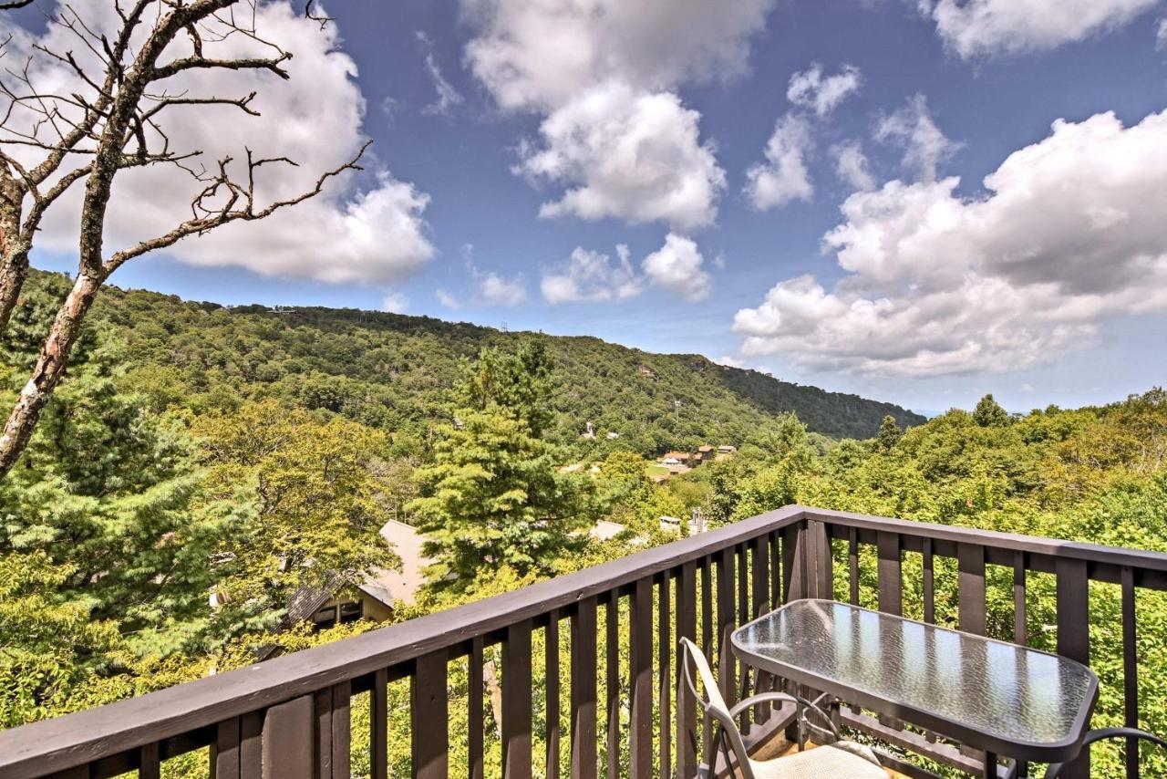 Beech Mountain Condo With Balcony, Walk To Resort! Esterno foto